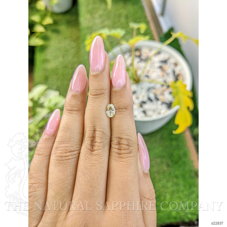 0.92 Ct. Yellow Sapphire from Ceylon (Sri Lanka)