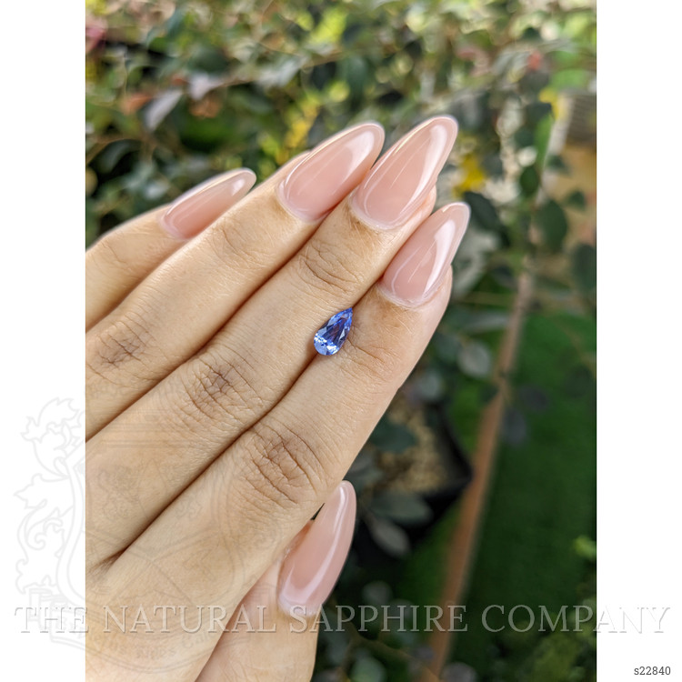 1.02 Ct. Blue Sapphire from Ceylon (Sri Lanka)