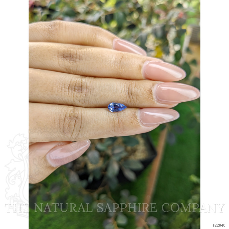 1.02 Ct. Blue Sapphire from Ceylon (Sri Lanka)