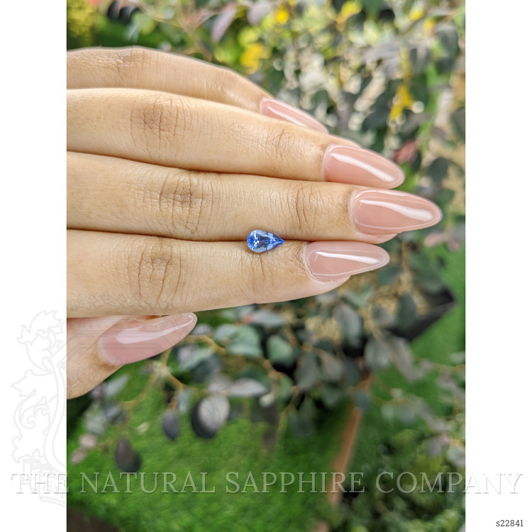 0.99 Ct. Blue Sapphire from Ceylon (Sri Lanka)