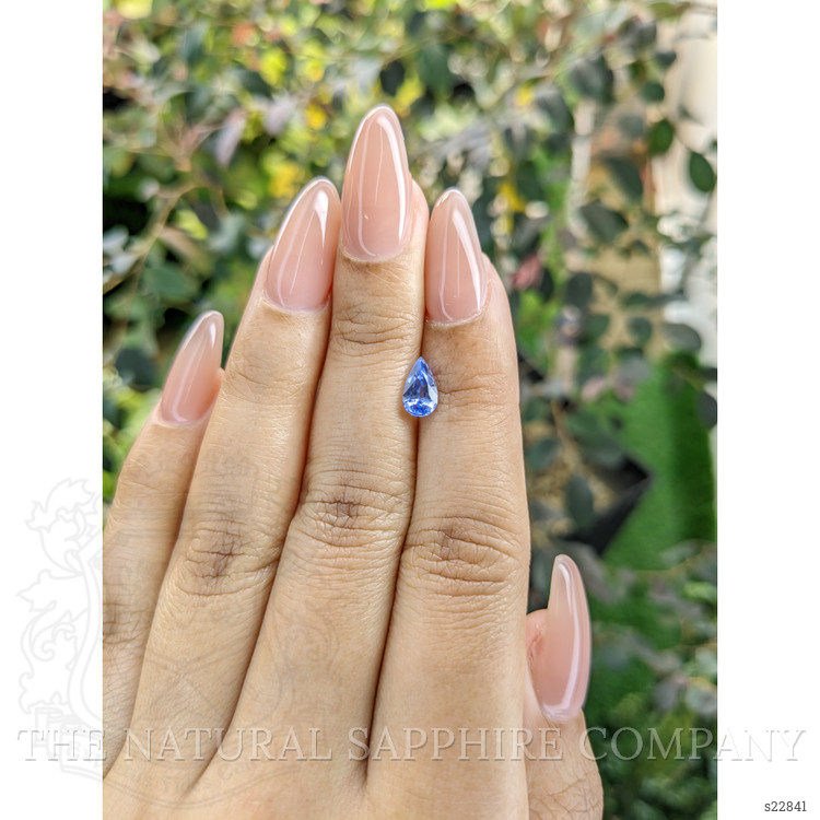 0.99 Ct. Blue Sapphire from Ceylon (Sri Lanka)
