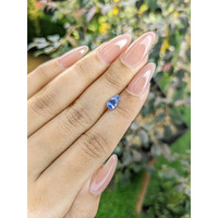 0.99 Ct. Blue Sapphire from Ceylon (Sri Lanka) Life Style