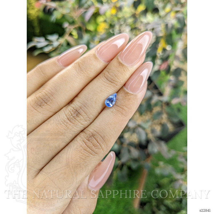 0.99 Ct. Blue Sapphire from Ceylon (Sri Lanka)