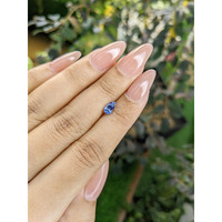 0.71 Ct. Blue Sapphire from Ceylon (Sri Lanka) Life Style