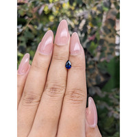 0.75 Ct. Blue Sapphire from Ceylon (Sri Lanka) Life Style
