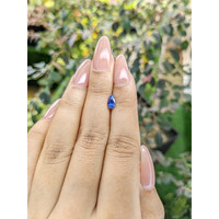 0.66 Ct. Blue Sapphire from Ceylon (Sri Lanka) Life Style