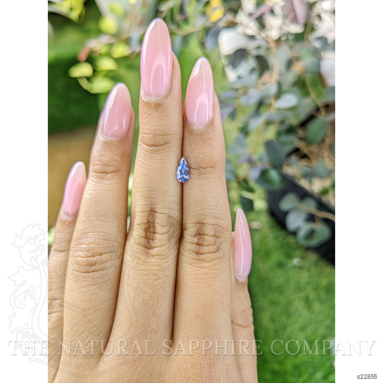 0.46 Ct. Blue Sapphire from Ceylon (Sri Lanka)