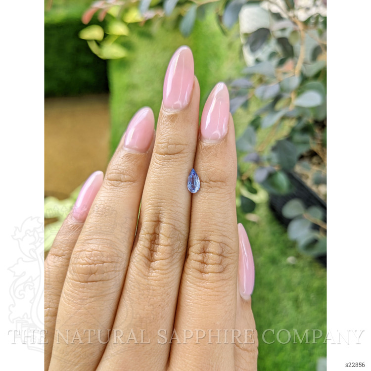 0.49 Ct. Blue Sapphire from Ceylon (Sri Lanka)