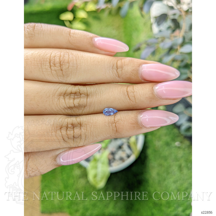 0.49 Ct. Blue Sapphire from Ceylon (Sri Lanka)