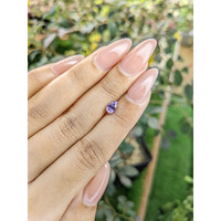 0.70 Ct. Pinkish Purple Sapphire from Ceylon (Sri Lanka) Life Style