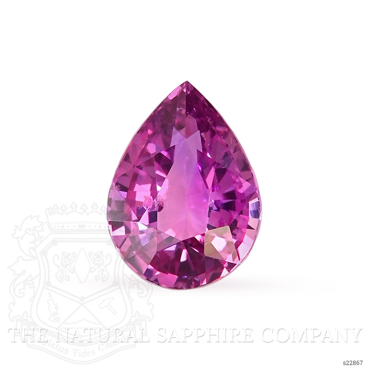 0.71 Ct. Purplish Pink Sapphire from Tanzania