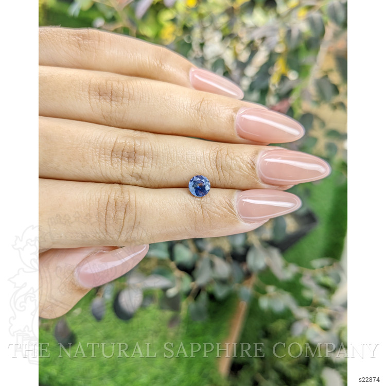 0.99 Ct. Bi Color Sapphire from Ceylon (Sri Lanka)