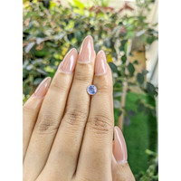 1.02 Ct. Blue Sapphire from Ceylon (Sri Lanka) Life Style