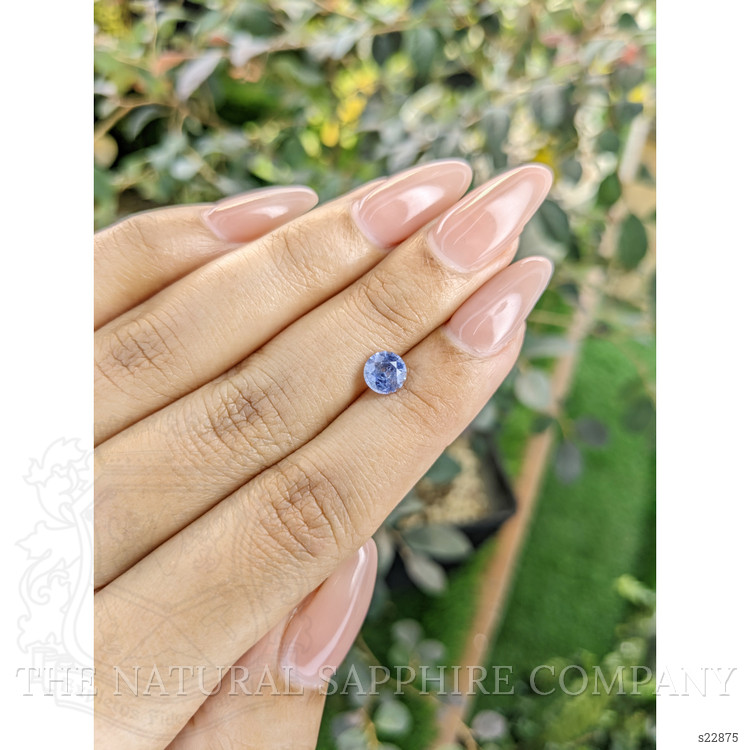1.02 Ct. Blue Sapphire from Ceylon (Sri Lanka)
