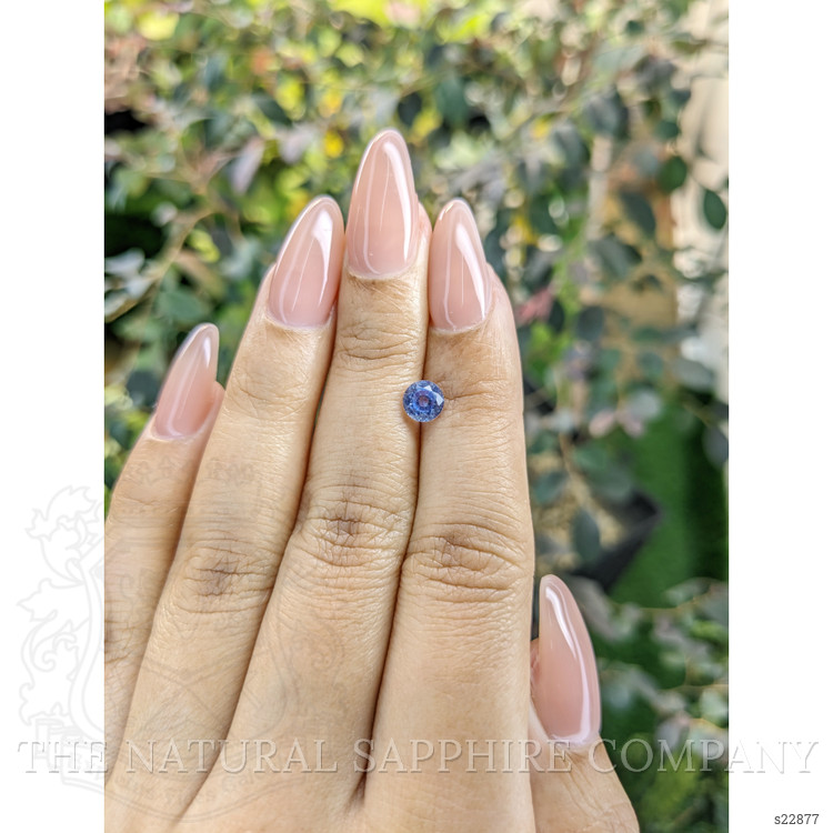 0.95 Ct. Blue Sapphire from Ceylon (Sri Lanka)