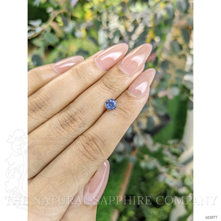 0.95 Ct. Blue Sapphire from Ceylon (Sri Lanka)