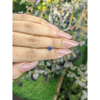 0.44 Ct. Blue Sapphire from Ceylon (Sri Lanka) Life Style