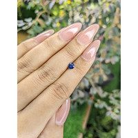 0.38 Ct. Blue Sapphire from Ceylon (Sri Lanka) Life Style