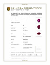4.55 Ct. Star Ruby from Burma (Myanmar) Scan Report