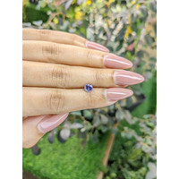 0.75 Ct. Purple Sapphire from Ceylon (Sri Lanka) Life Style