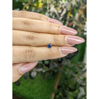 0.59 Ct. Blue Sapphire from Ceylon (Sri Lanka) Life Style