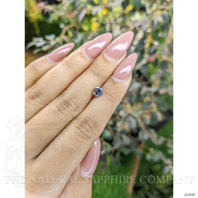 0.79 Ct. Bi Color Sapphire from Ceylon (Sri Lanka)