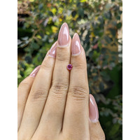 0.44 Ct. Pink Sapphire from Ceylon (Sri Lanka) Life Style