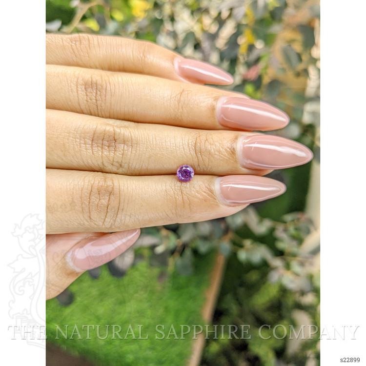 0.58 Ct. Color Change Sapphire from Ceylon (Sri Lanka)