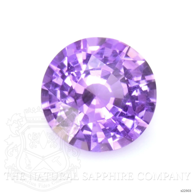 0.53 Ct. Pinkish Purple Sapphire from Ceylon (Sri Lanka)