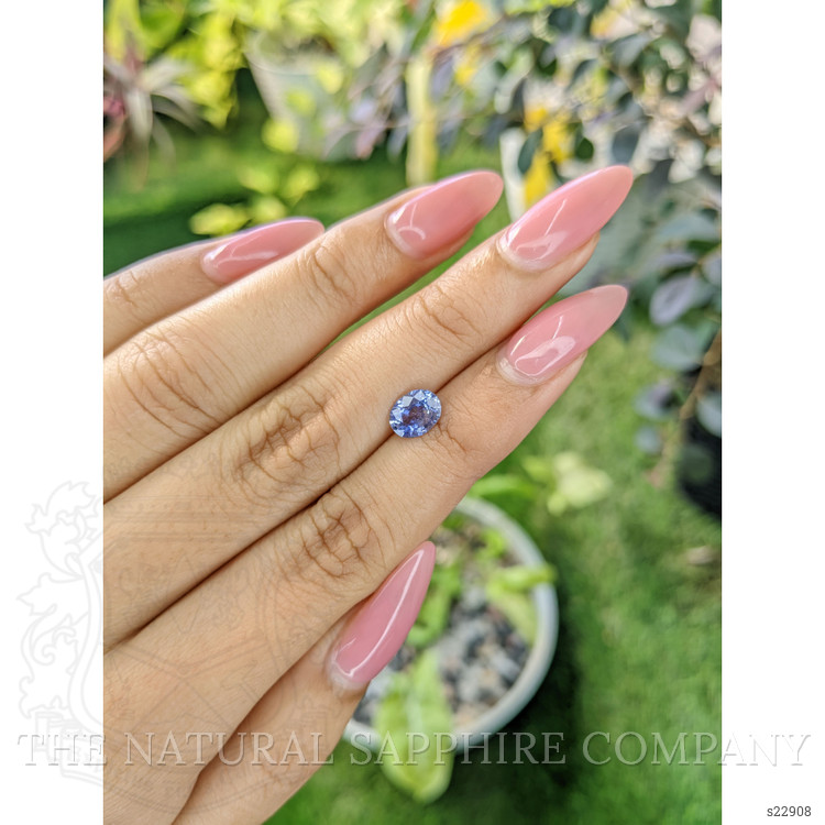 1.21 Ct. Blue Sapphire from Ceylon (Sri Lanka)