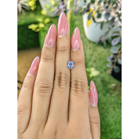 1.31 Ct. Blue Sapphire from Ceylon (Sri Lanka) Life Style