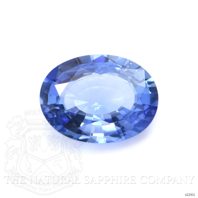 0.79 Ct. Blue Sapphire from Ceylon (Sri Lanka)