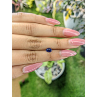 0.79 Ct. Blue Sapphire from Ceylon (Sri Lanka) Life Style