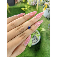 0.79 Ct. Blue Sapphire from Ceylon (Sri Lanka) Life Style