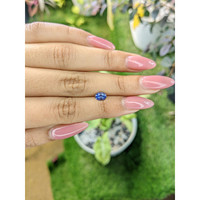 0.68 Ct. Blue Sapphire from Ceylon (Sri Lanka) Life Style