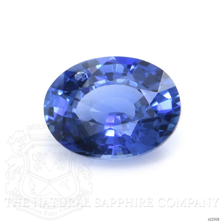 0.64 Ct. Blue Sapphire from Ceylon (Sri Lanka)