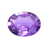 0.59 Ct. Pinkish Purple Sapphire from Ceylon (Sri Lanka) Video