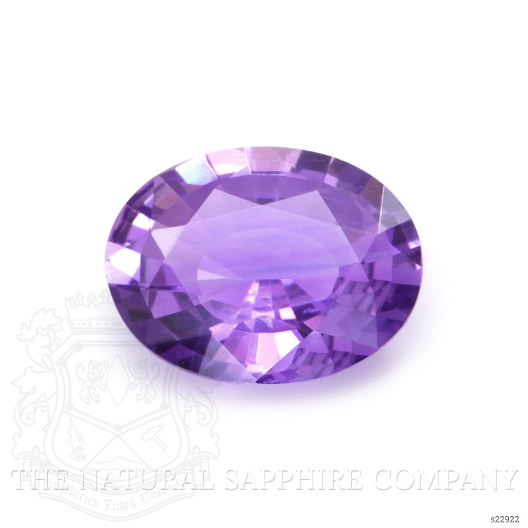 0.59 Ct. Pinkish Purple Sapphire from Ceylon (Sri Lanka)
