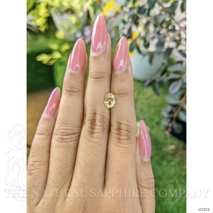 1.46 Ct. Yellow Sapphire from Ceylon (Sri Lanka)