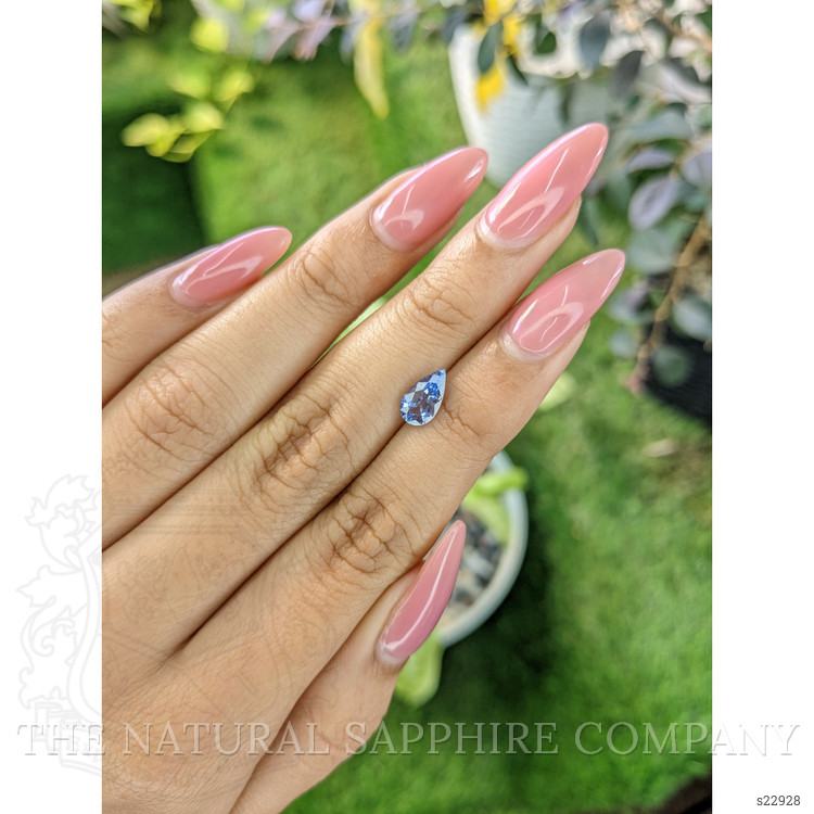 1.09 Ct. Blue Sapphire from Ceylon (Sri Lanka)