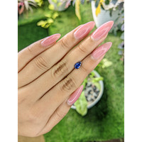 0.86 Ct. Blue Sapphire from Ceylon (Sri Lanka) Life Style