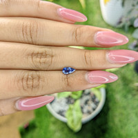 0.71 Ct. Blue Sapphire from Ceylon (Sri Lanka) Life Style