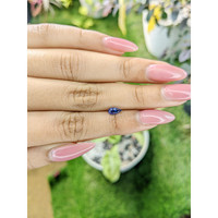 0.52 Ct. Blue Sapphire from Ceylon (Sri Lanka) Life Style