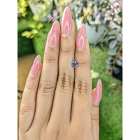 0.93 Ct. Bi Color Sapphire from Ceylon (Sri Lanka) Life Style