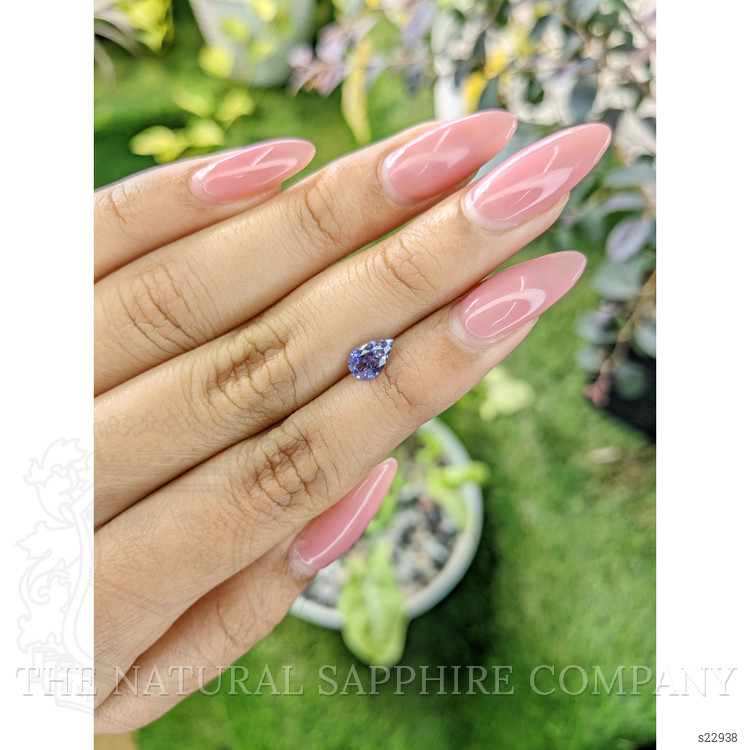 0.93 Ct. Bi Color Sapphire from Ceylon (Sri Lanka)