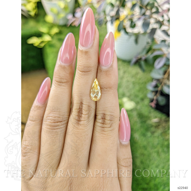 2.73 Ct. Yellow Sapphire from Ceylon (Sri Lanka)