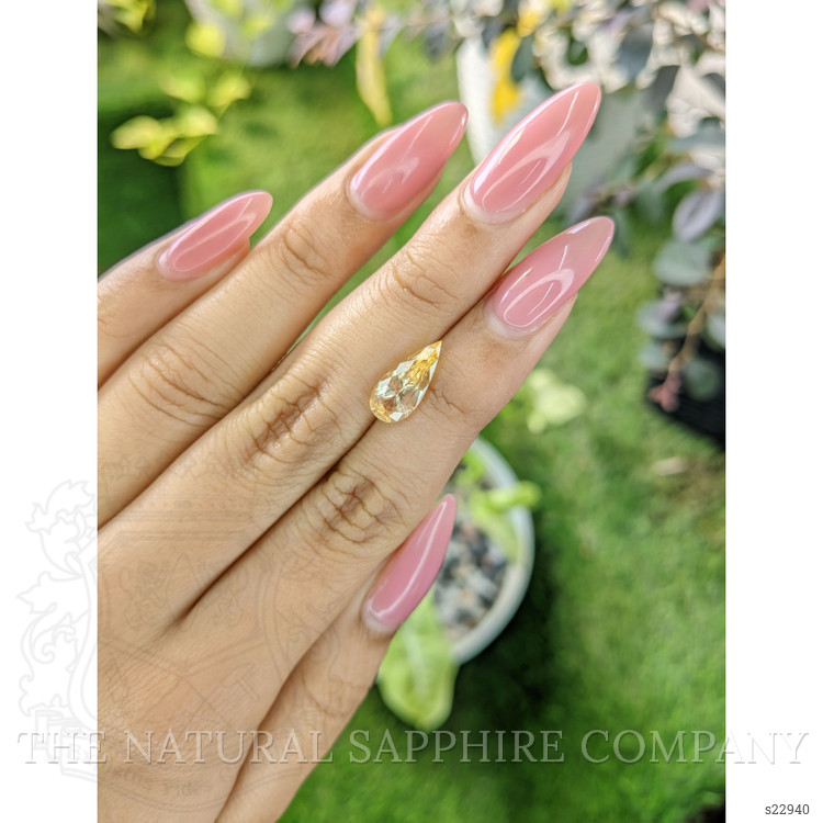 2.73 Ct. Yellow Sapphire from Ceylon (Sri Lanka)