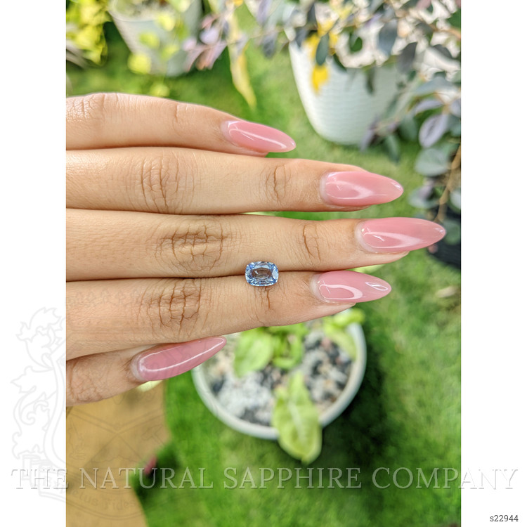 1.22 Ct. Blue Sapphire from Ceylon (Sri Lanka)