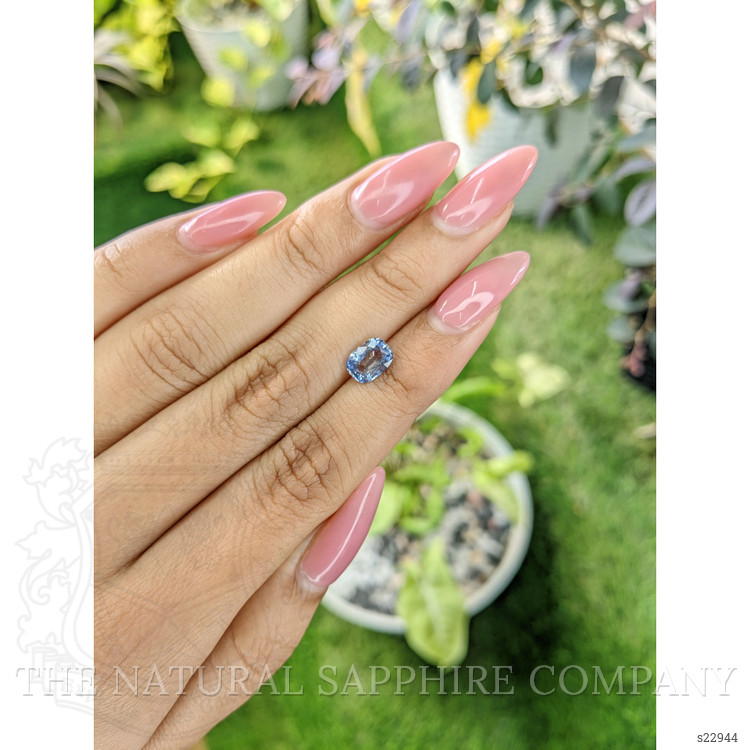 1.22 Ct. Blue Sapphire from Ceylon (Sri Lanka)