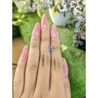 1.22 Ct. Blue Sapphire from Ceylon (Sri Lanka) Life Style